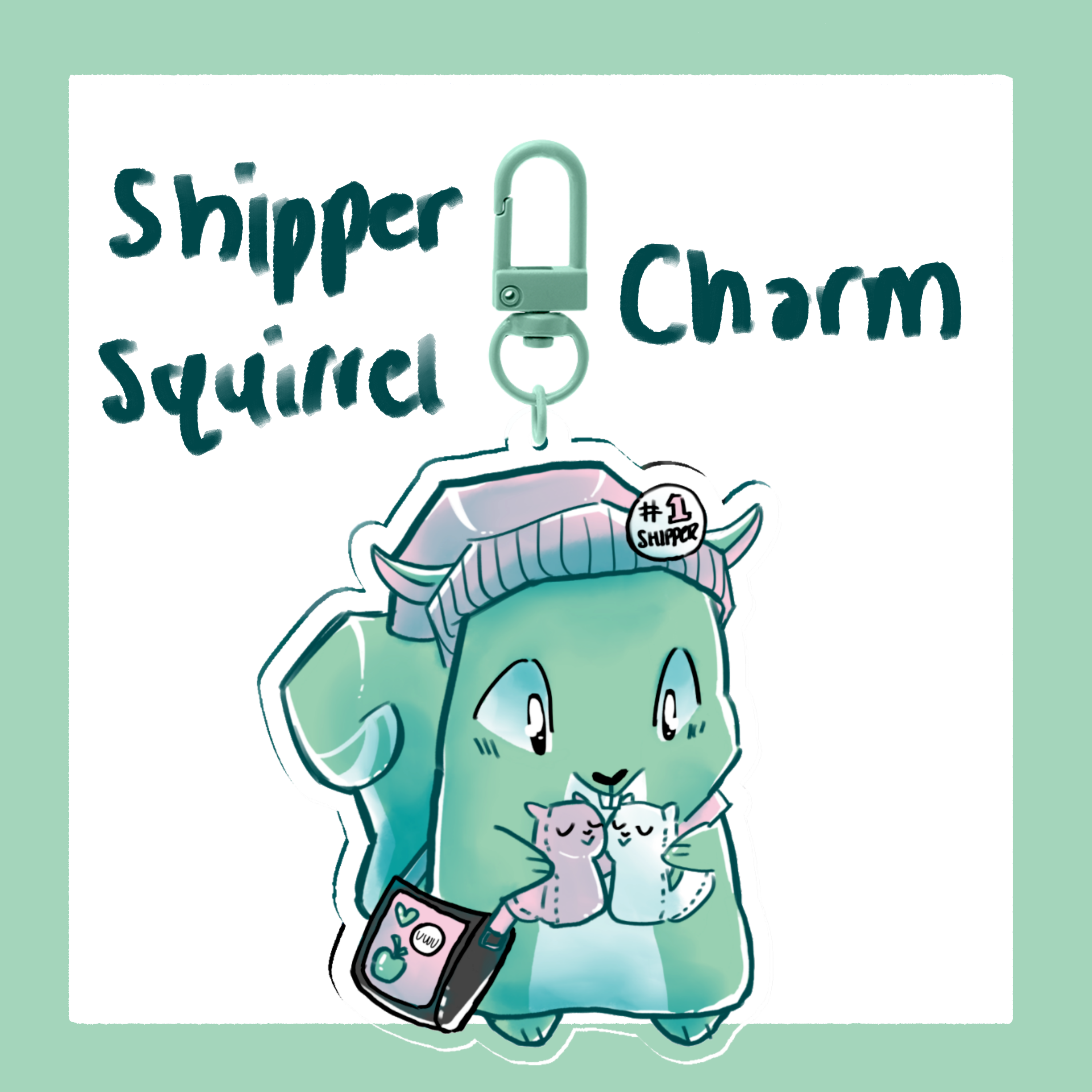 Shipper Squirrel Charm