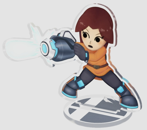 Mii Gunner (Super Smash Bros for 3DS/Wii U) Shooting Standee
