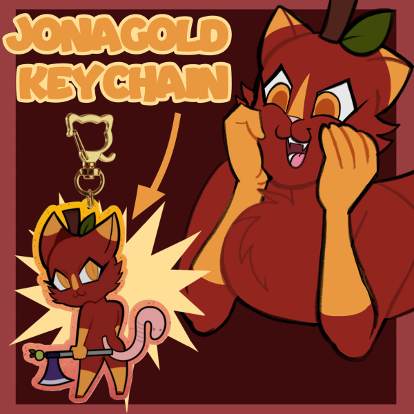 Jonagold Keychain