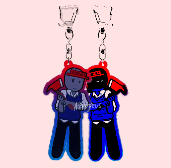 Ivan [ Roblox - Bad Things ] Acrylic keychain