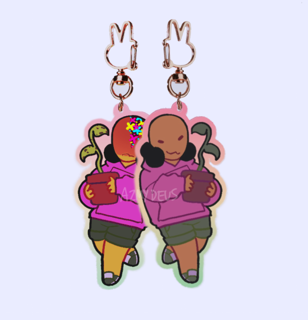 Andrew [ Roblox - Bad Things ] Acrylic keychain