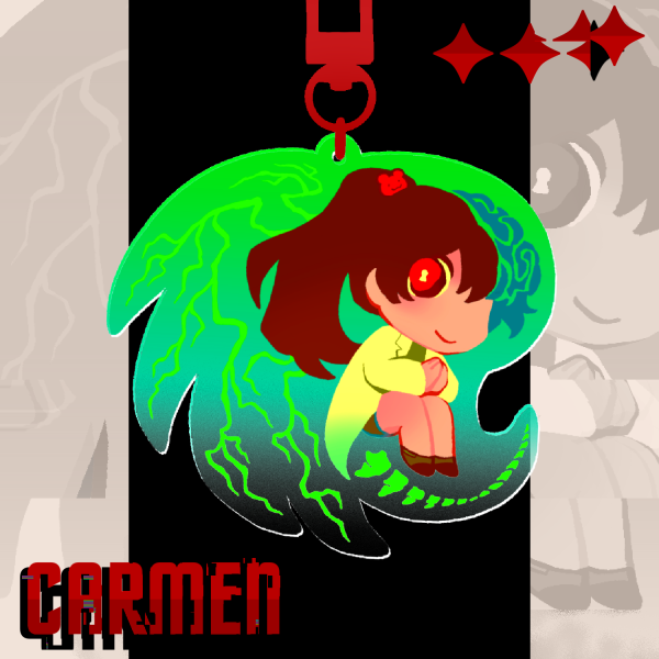 Carmen Nerve Keychain