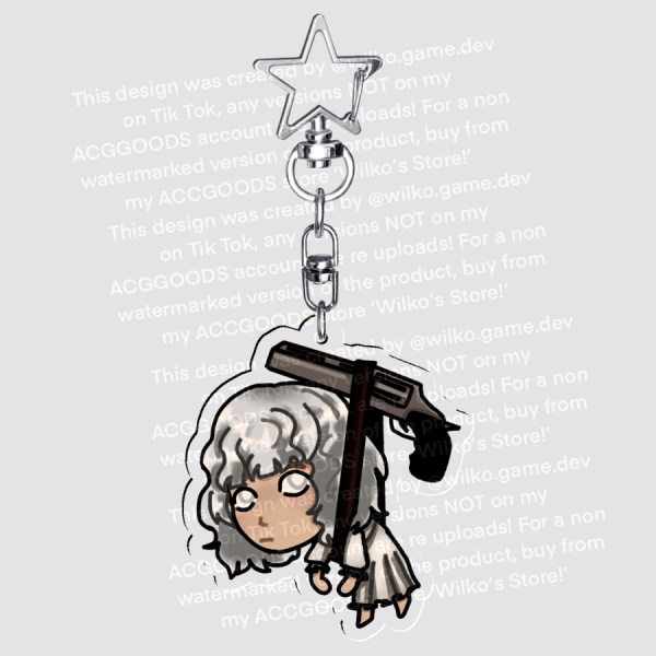 Emily Resident Evil Requiem 9 Chibi Keyring (medium)