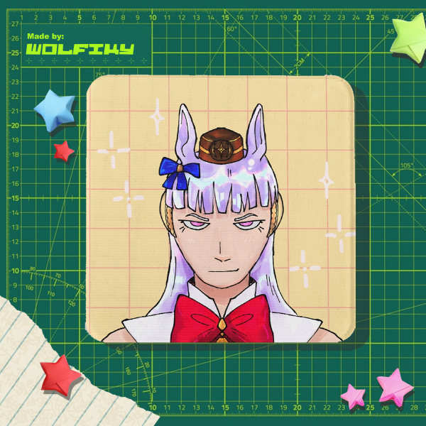 Gold Ship Lenticular Sticker