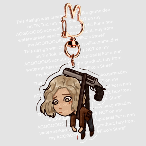 Grace Ashcroft Resident Evil Requiem Chibi Keyring (medium)