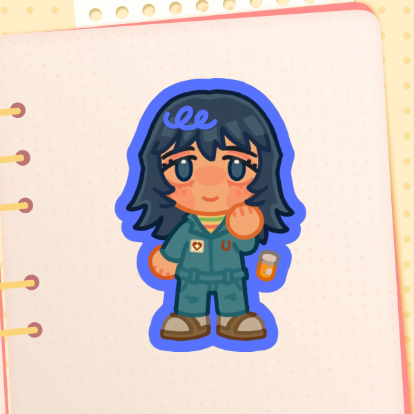 [Mouthwashing] Anya Sticker