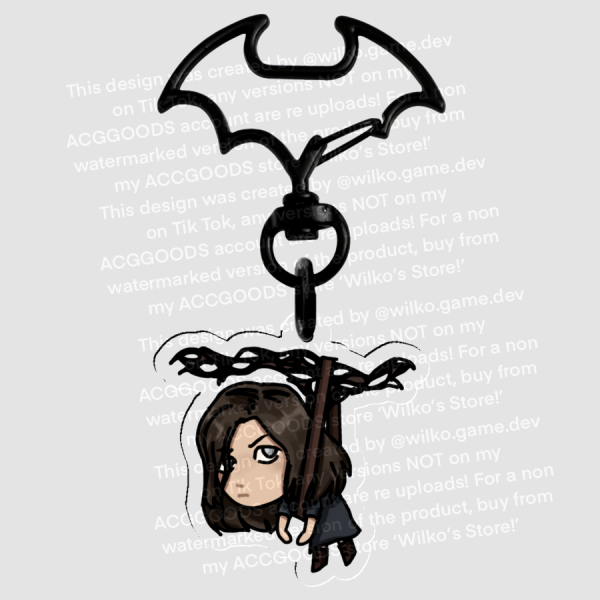 Eveline (EVE) Resident Evil 7 Biohazard Chibi Keyring (small)