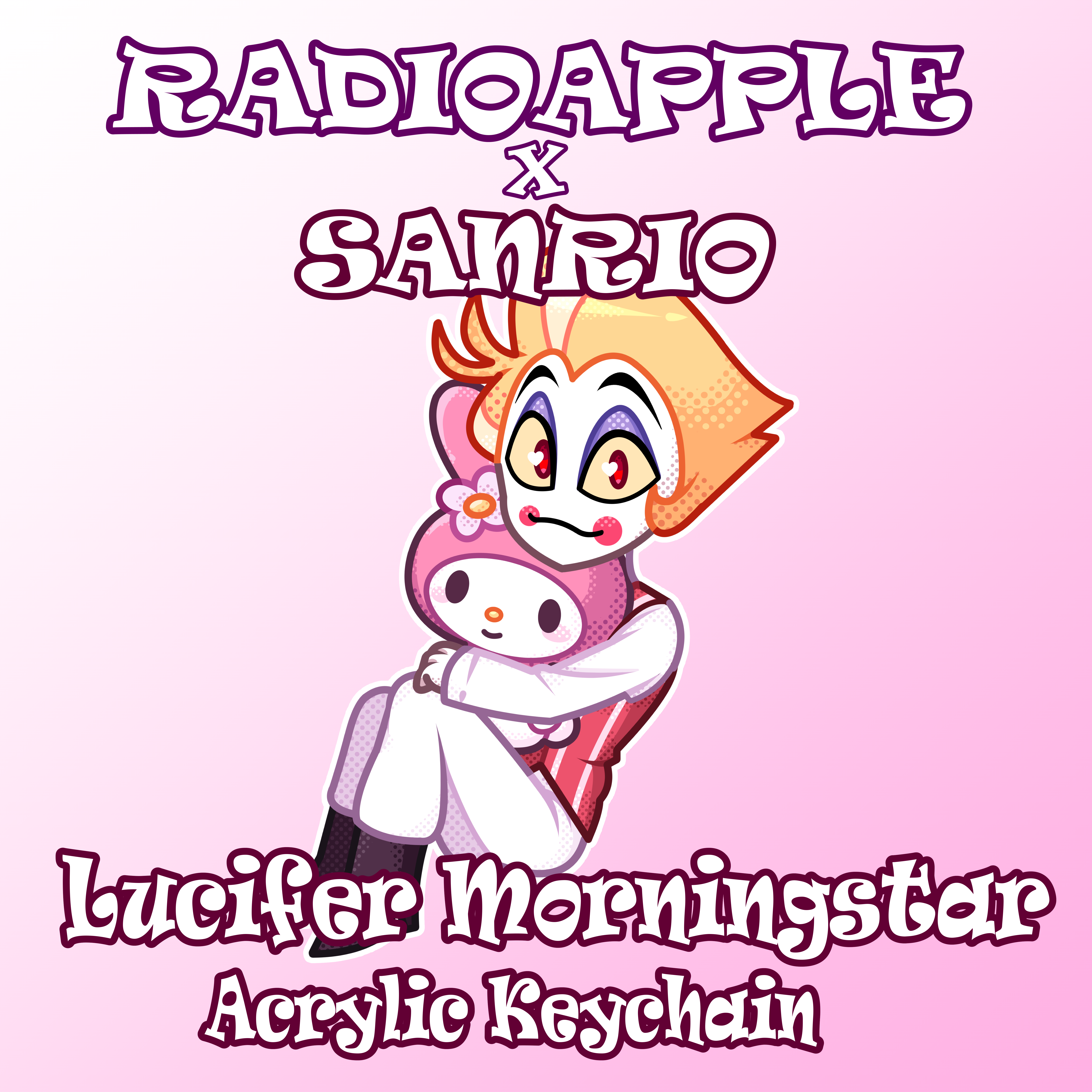 Lucifer & My Melody - Hazbin Hotel RadioApple x Sanrio