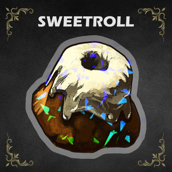 Sweetroll Sticker - Skyrim