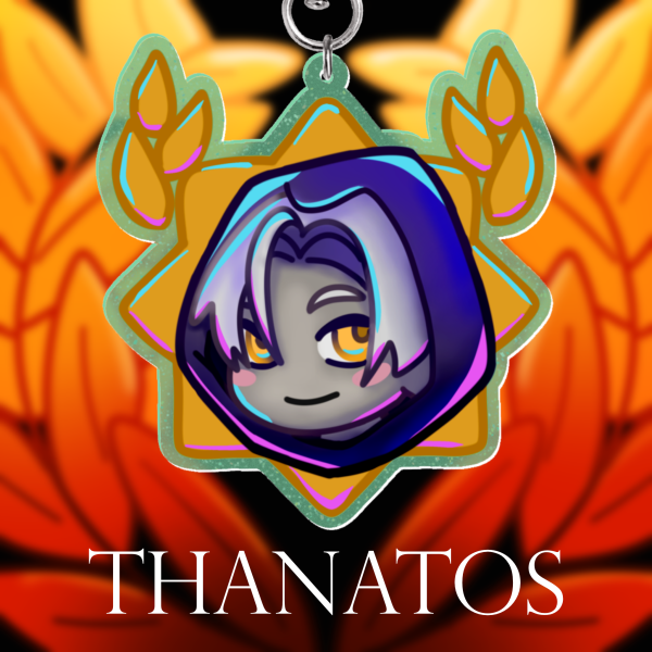 Thanatos Hades Keychain