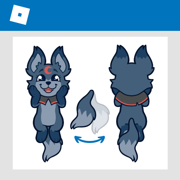 Eclipse! | Tail-Wagging Keychain