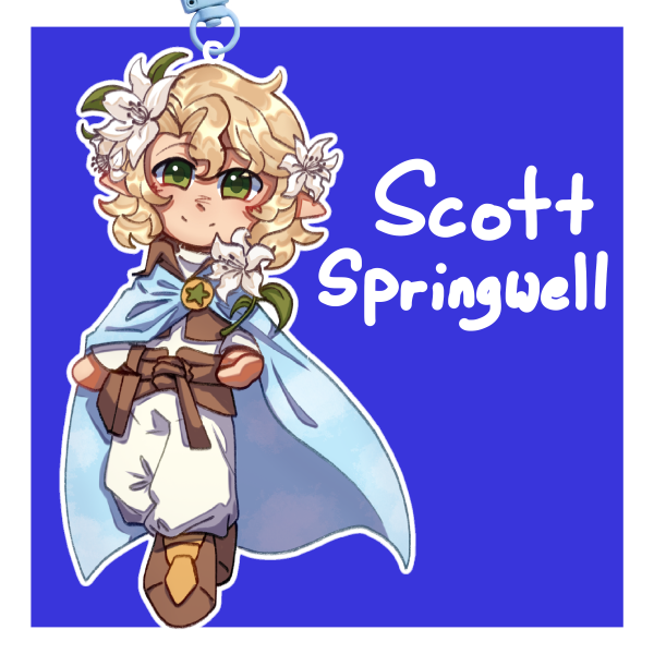 BfSmp Scott Acrylic Keychain