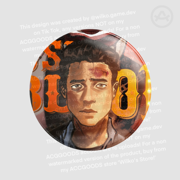 Josh Washington Until Dawn Rush of Blood Badge (GLOSS)