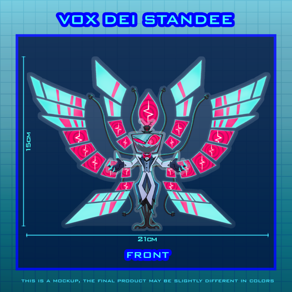 VOX DEI Acrylic Standees