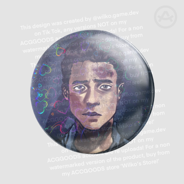 Josh Washington Until Dawn Badge (HOLOHEART)
