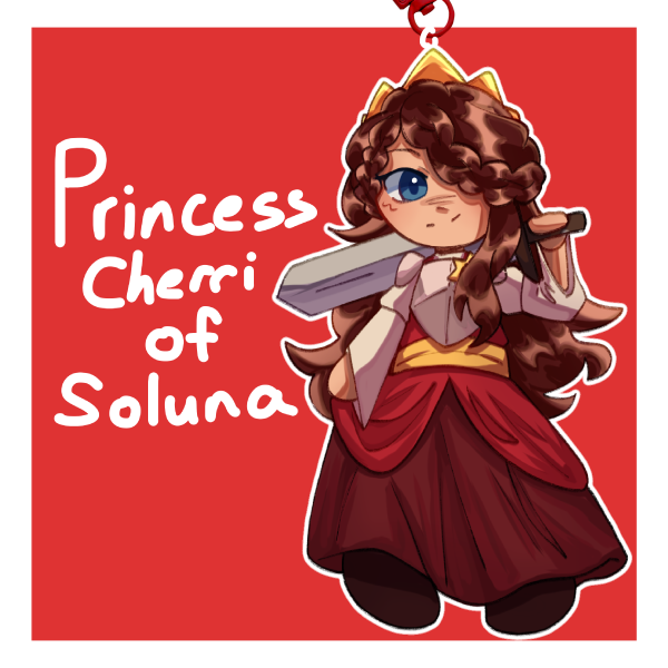 BfSmp Cherri Acrylic Keychain