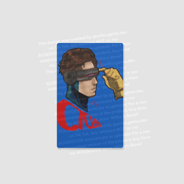 Cyclops X-Men Lenticular Card