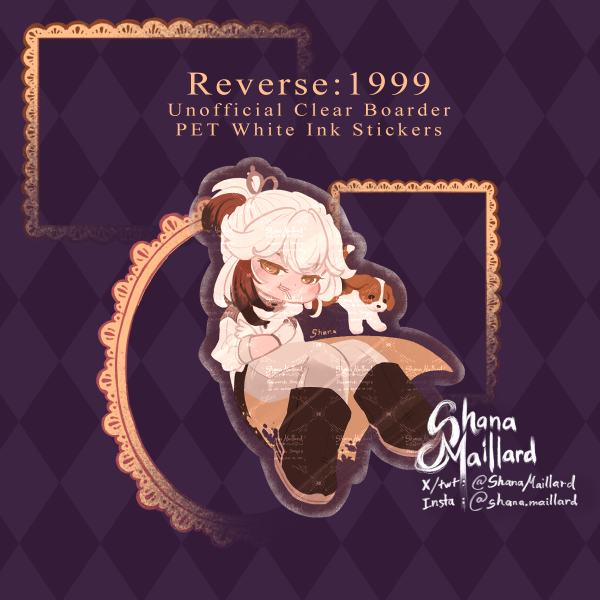 Reverse: 1999 Medicine Pocket Clear PET Vinyl Die Cut Stickers