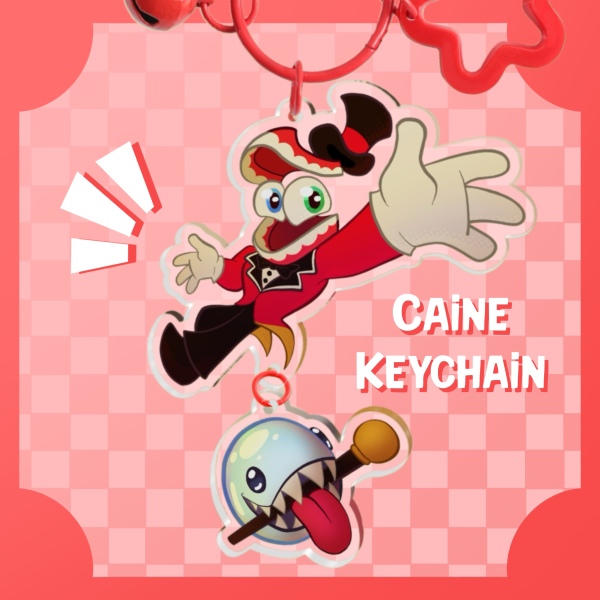 Caine TADC Acrylic Keychains