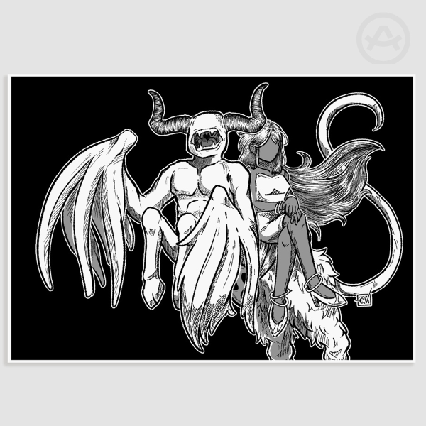 Vader Eloha and Carnival A5 Print