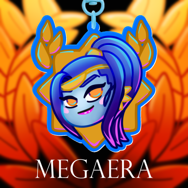 Megaera Hades Keychain