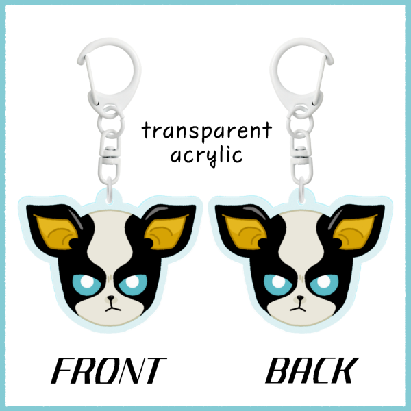 [JJBA] iggy keychain