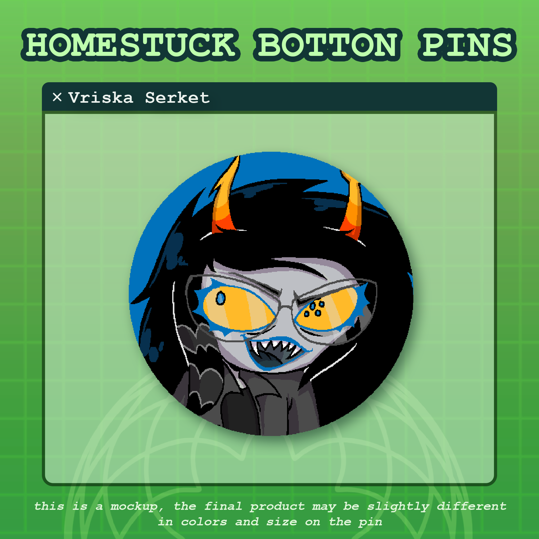 VRISKA (Button Pins)