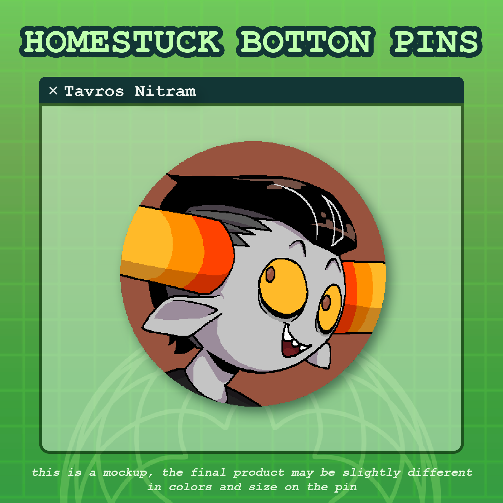 TAVROS (Button Pins)