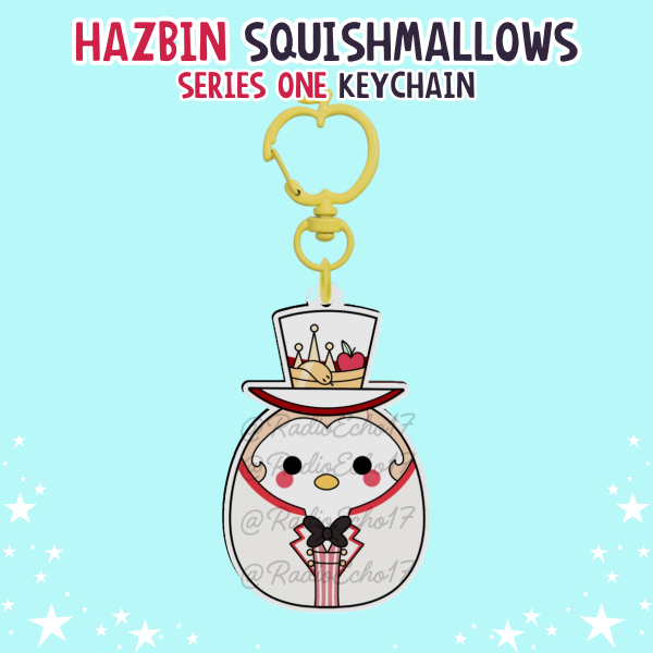 Lucifer Squishmallow Acrylic Keychain