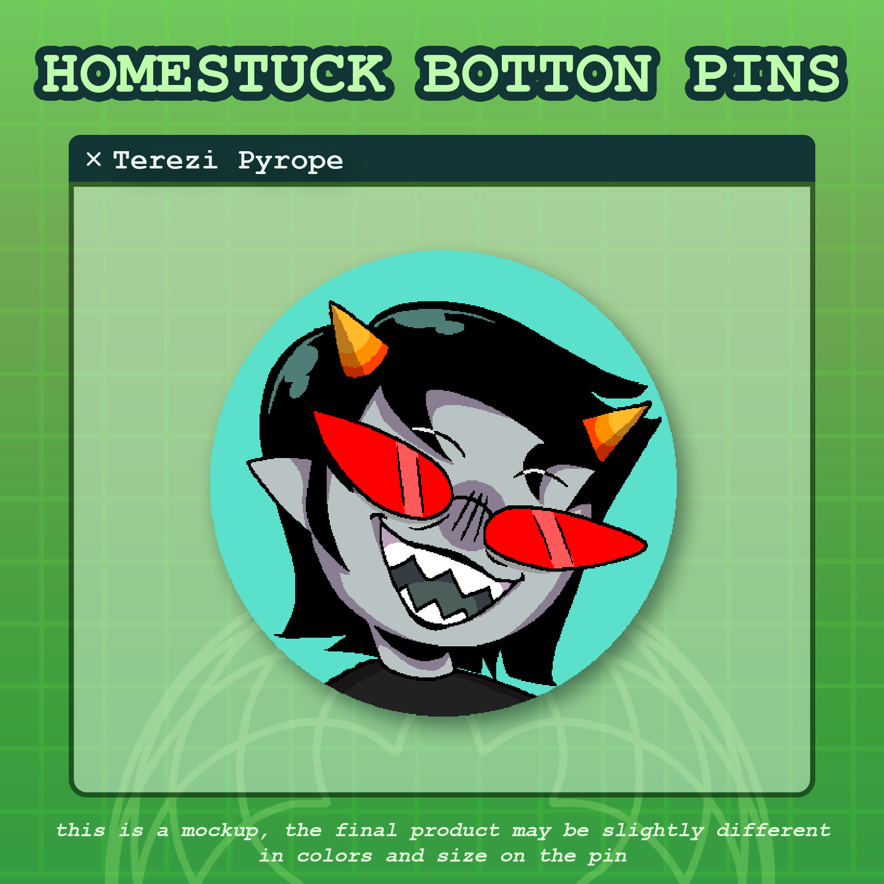 TEREZI (Button Pins)