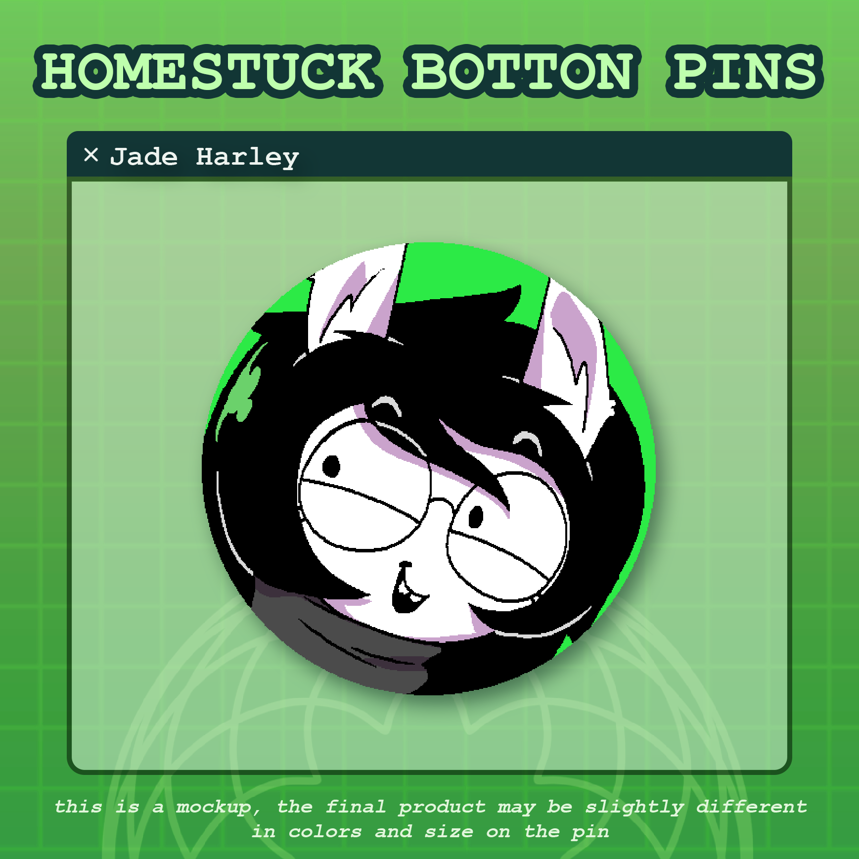 JADE (Button Pins)
