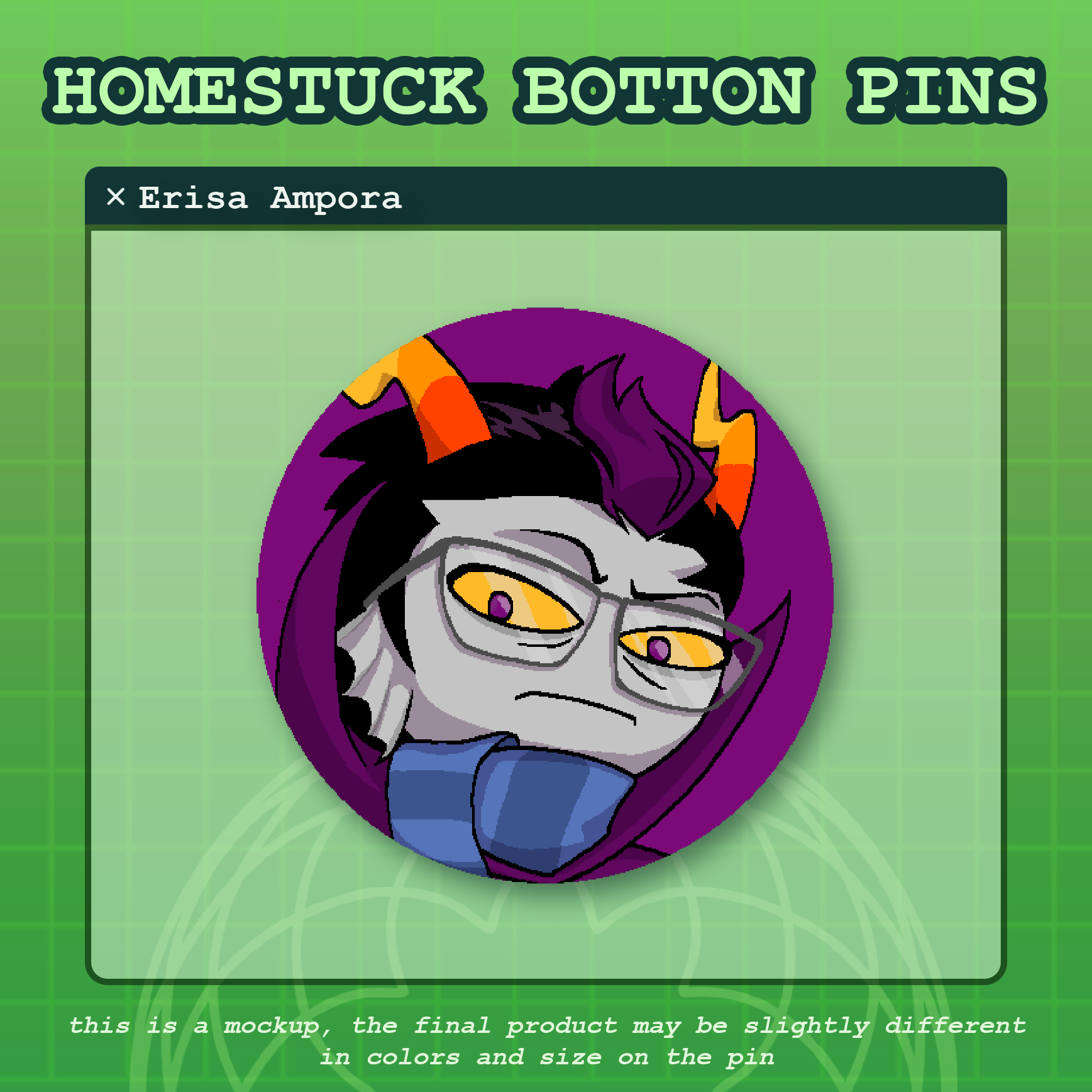 ERIDAN (Button Pins)