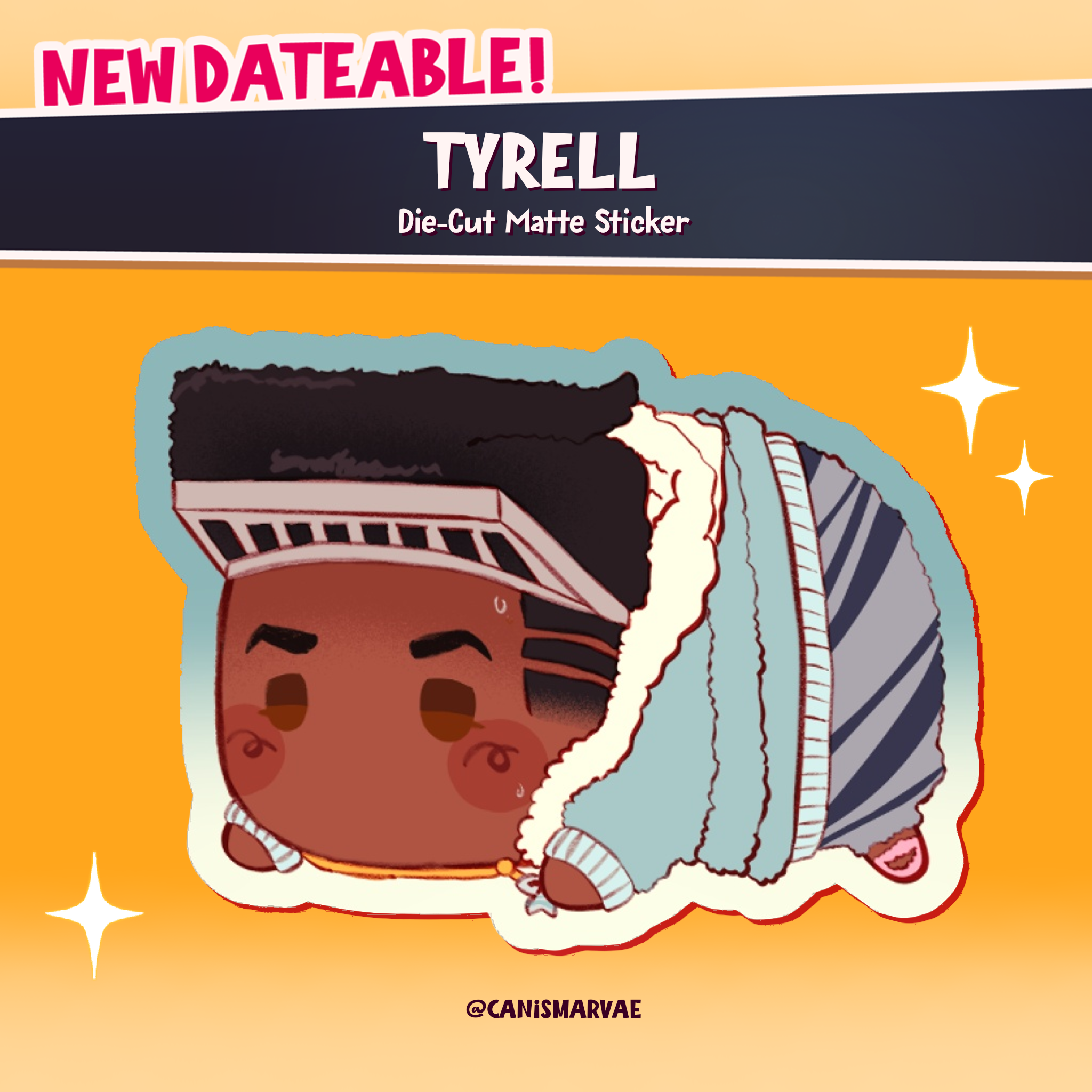 Tyrell (Date Everything!) Tsum Die-Cut Matter Sticker