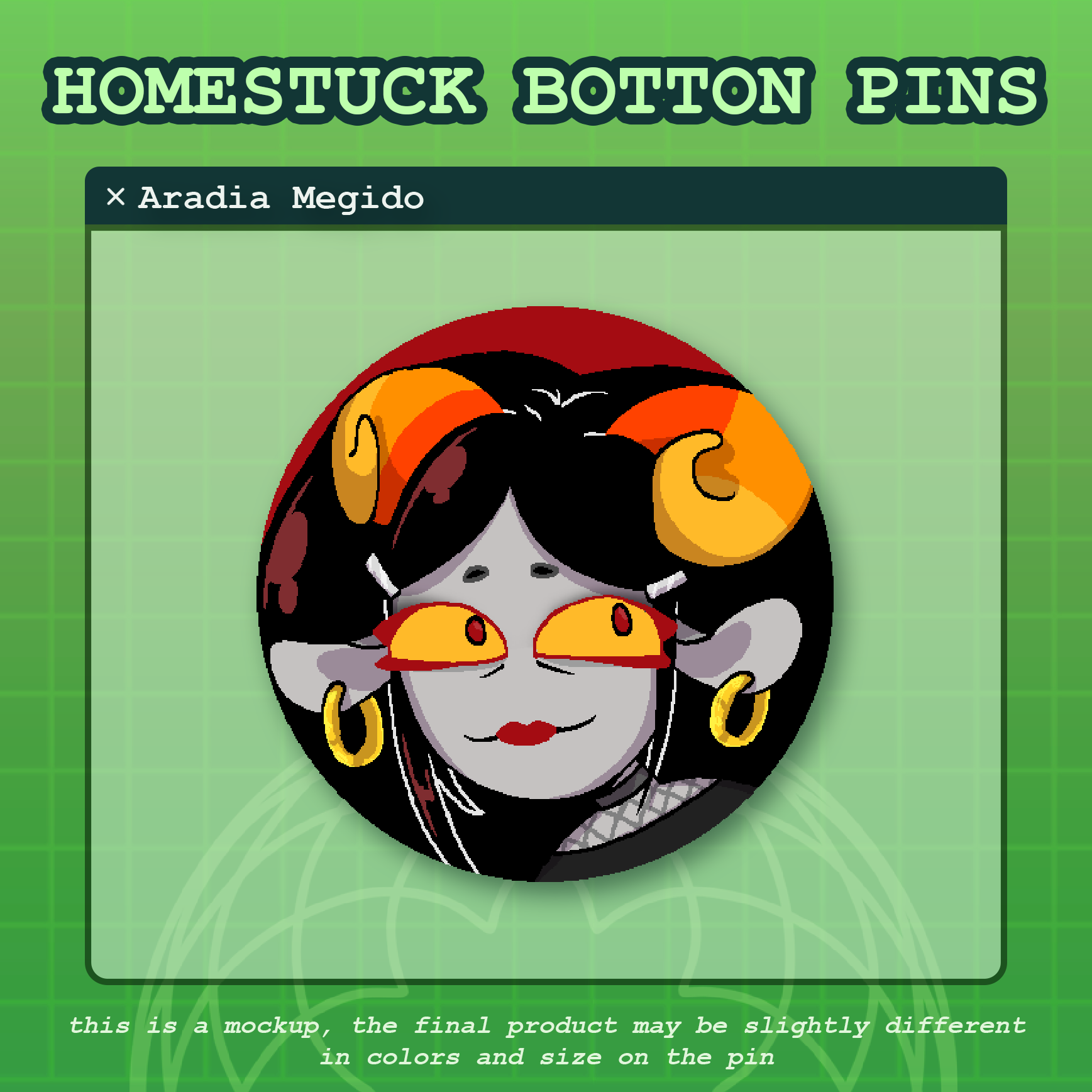 ARADIA (Button Pins)