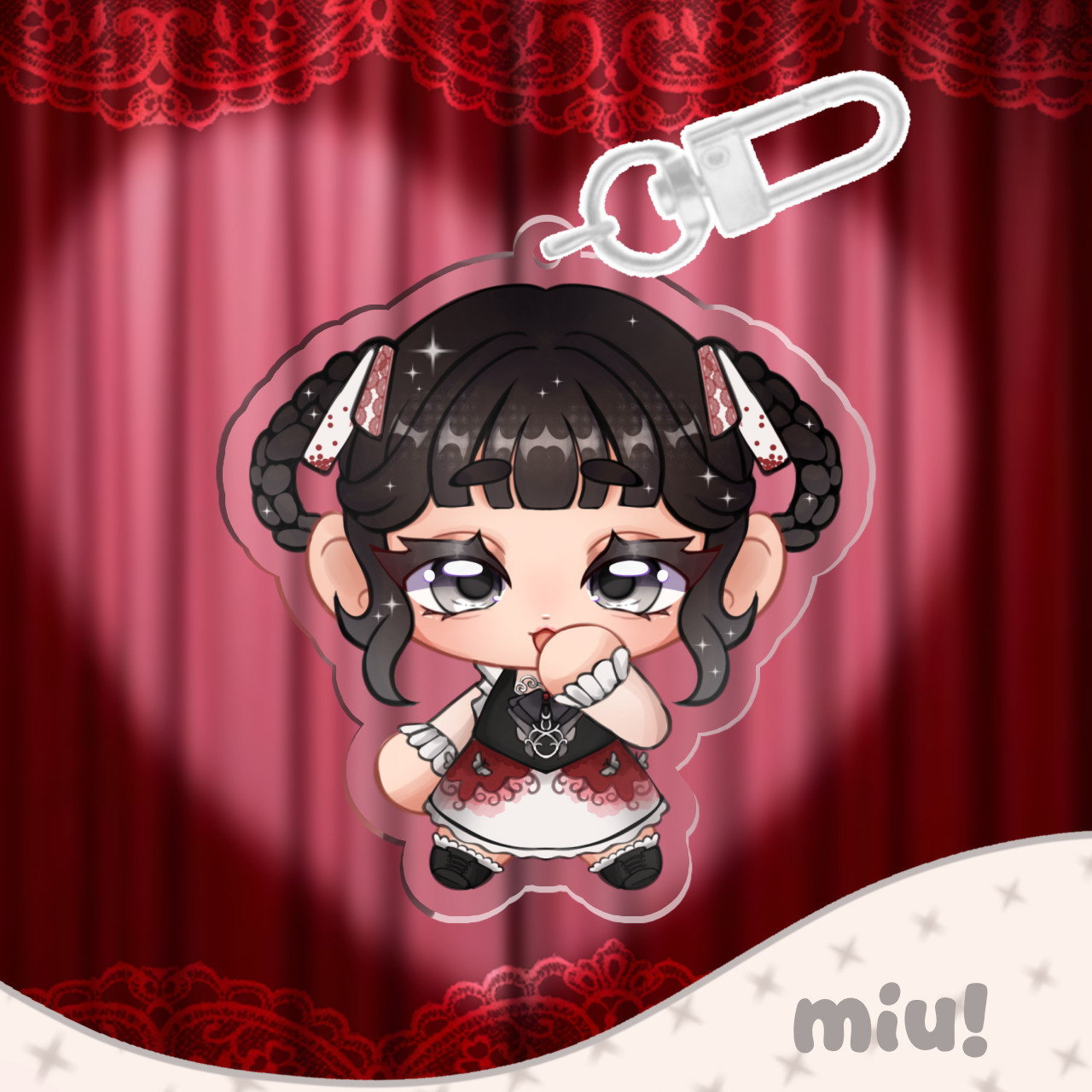 miu keychain ⋆ phantom siita