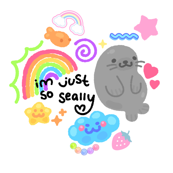 💙 i'm just so seally - TOTE BAG