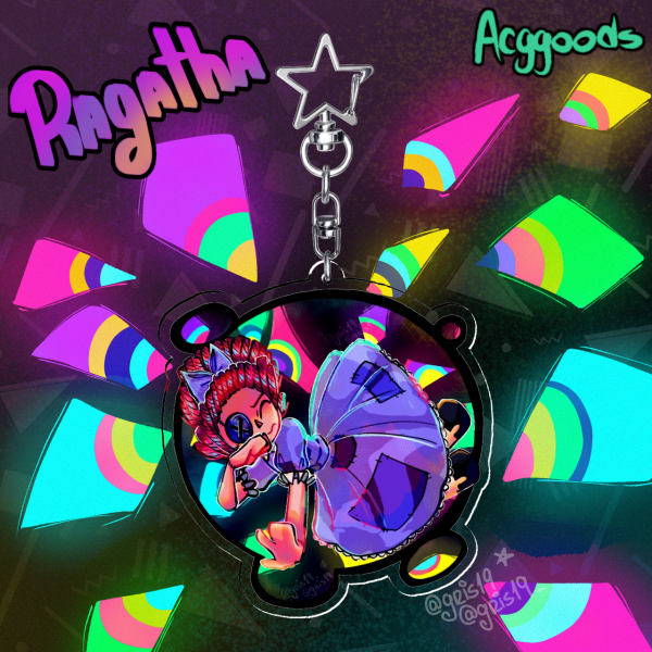 [Acrylic Keychain] Ragatha Falling