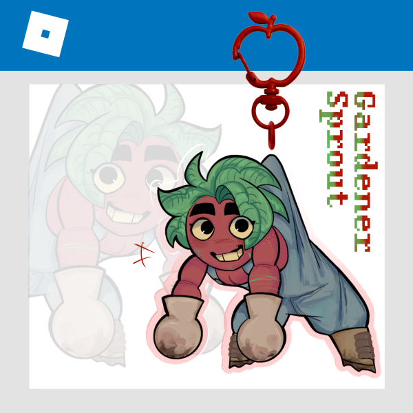 Sprout Hanging Keychain