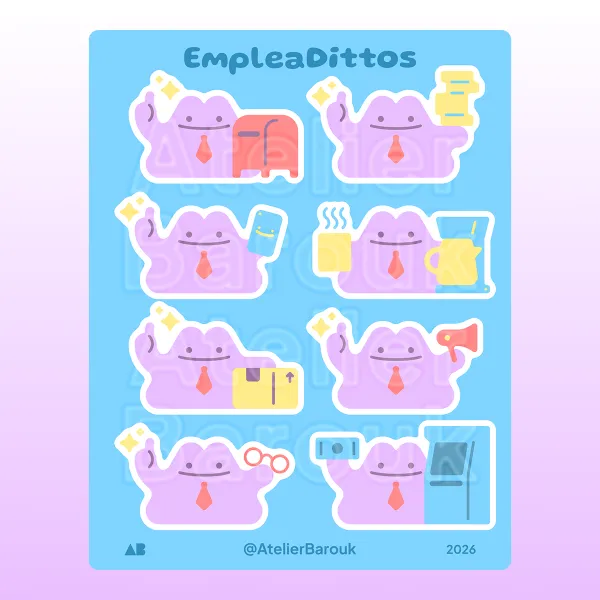 "EmpleaDittos" Sticker set