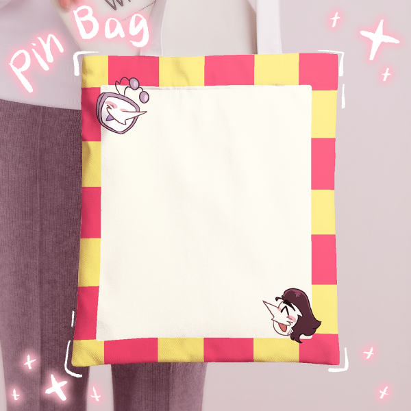 Spamtenna Pin Display | Tote Bag