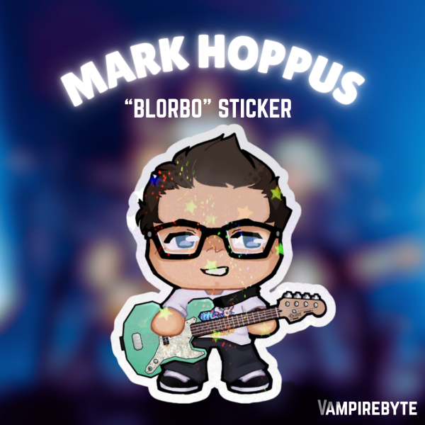 MARK HOPPUS - BLINK-182 "Blorbo" Sticker
