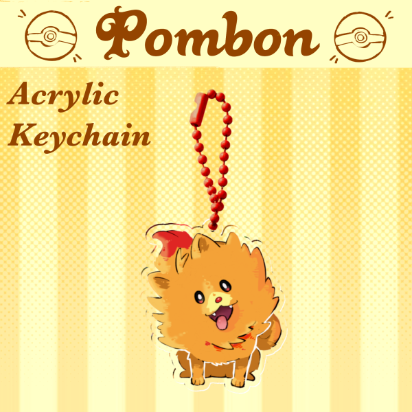 Pombon Acrylic Keychain