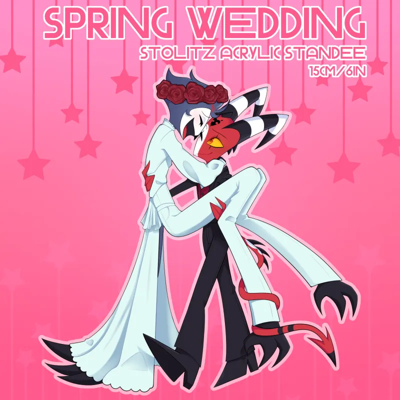 Spring Wedding Stolitz Standee [Helluva Boss] by cagedgalaxy - ACGGOODS