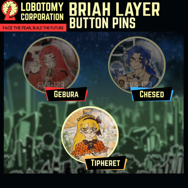 [LobCorp] Tipheret 58mm Button Pin