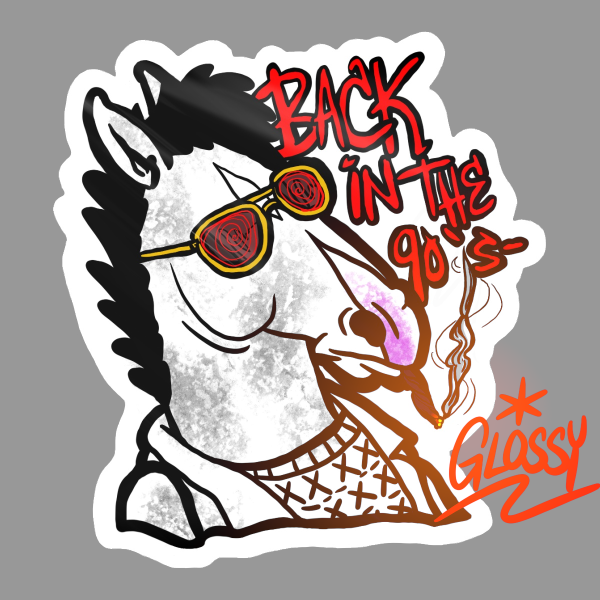 Bojack Horseman 420 Sticker