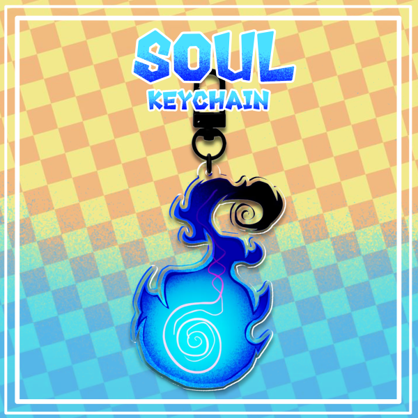 Soul Clear Acrylic Keychain