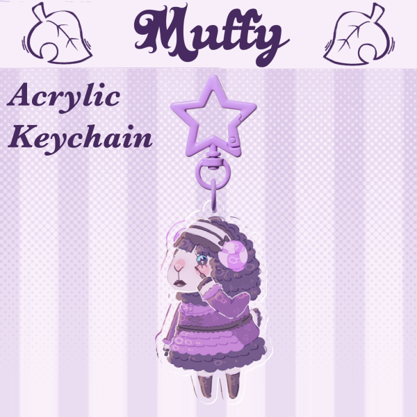 Muffy Keychain