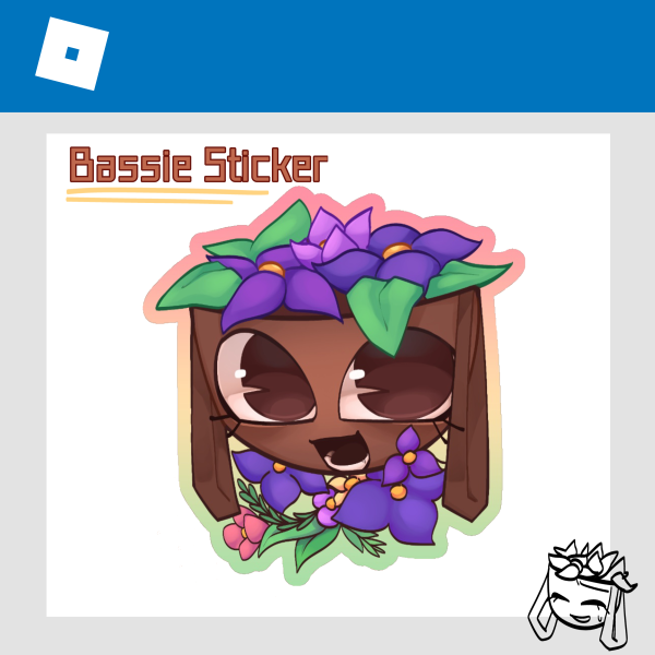 Bassie sticker || Easter sticker