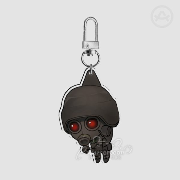 RE2: HUNK Clear Acrylic Keychain