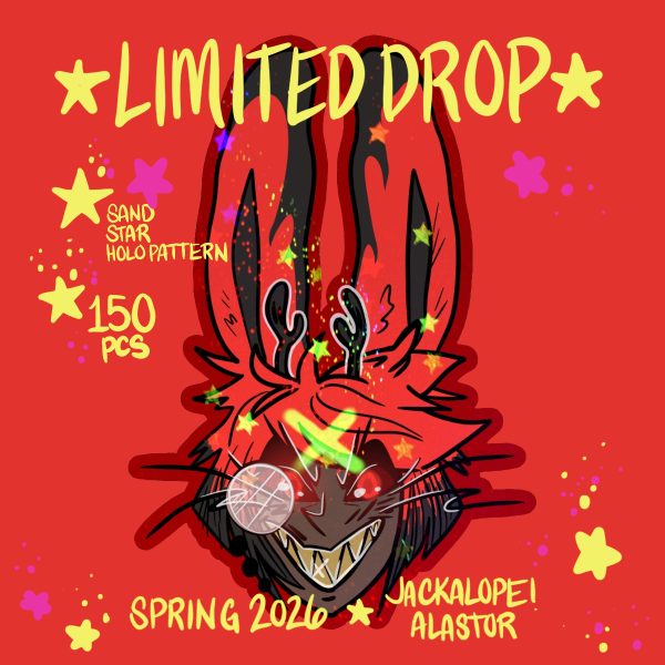 Spring 2026 Jackalope Alastor Sticker